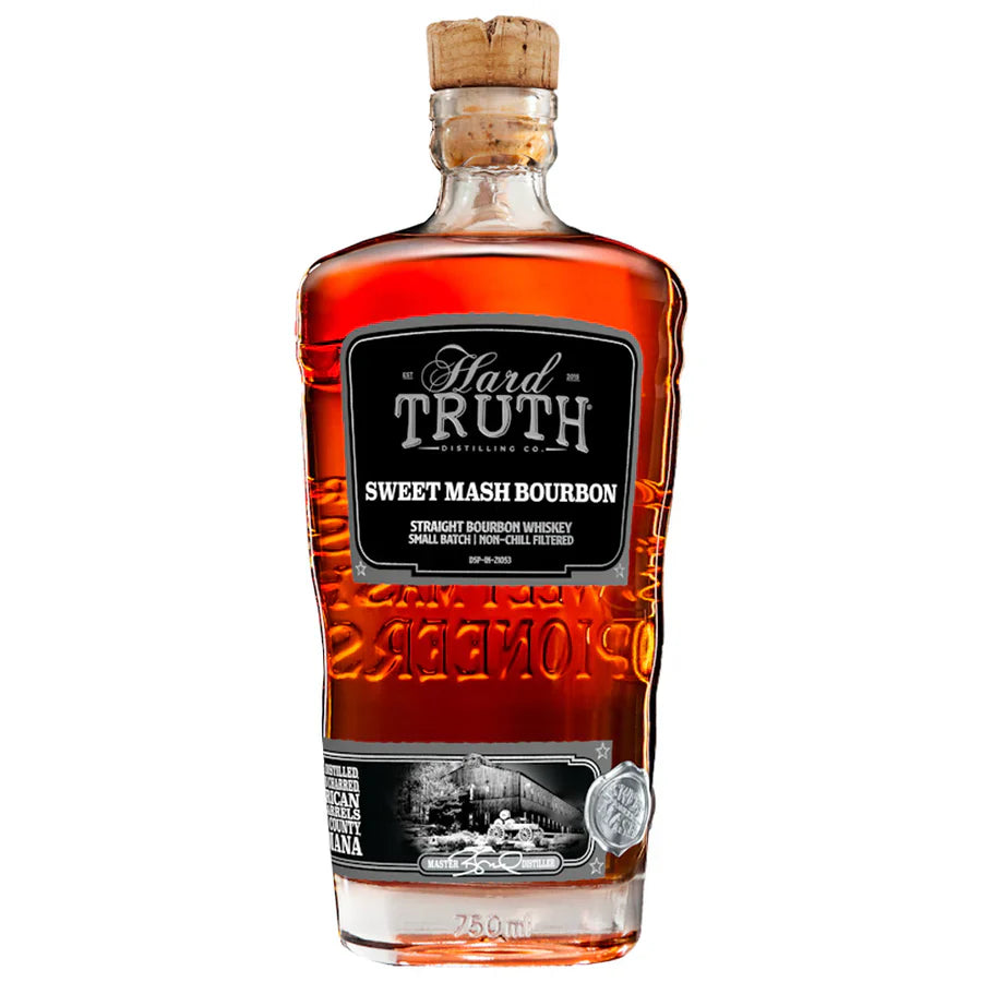HARD TRUTH BOURBON STRAIGHT SWEET MASH INDIANA 750ML LIQ