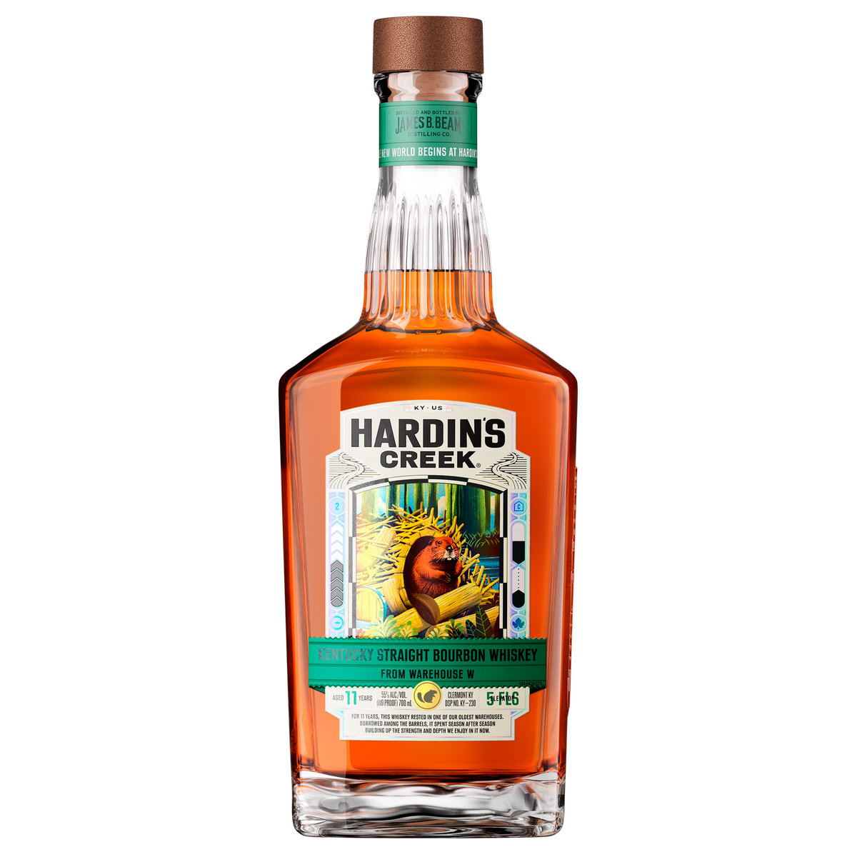 HARDINS CREEK BOURBON WAREHOUSE W ELEVATOR 5 FL KENTUCKY 11YR 700ML LIQ
