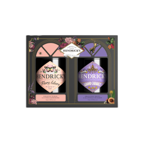 HENDRICKS GIN CABINET OF CURIOSITIES LIMITED RELEASES DUAL PACK WITH 2 BOTTLES 750ML LIQ