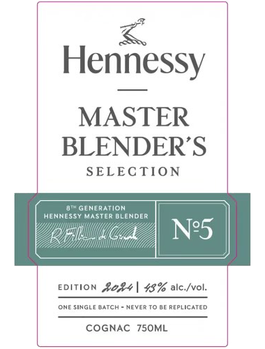 HENNESSY COGNAC MASTER BLENDER SELECTION 5 750ML