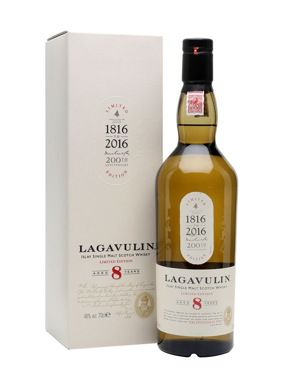 LAGAVULIN SCOTCH SINGLE MALT ISLAY 96PF 8YR 750ML Spirits