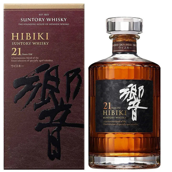 SUNTORY HIBIKI WHISKY JAPANESE 21YR 750ML Spirits