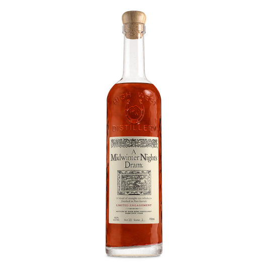 HIGH WEST WHISKEY RYE LIMITED A MIDWINTER NIGHTS DRAM ACT 14 UTAH 750ML LIQ