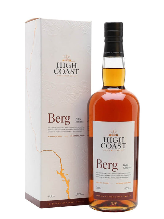 HIGH COAST BERG WHISKY SINGLE MALT SWEDEN 750ML