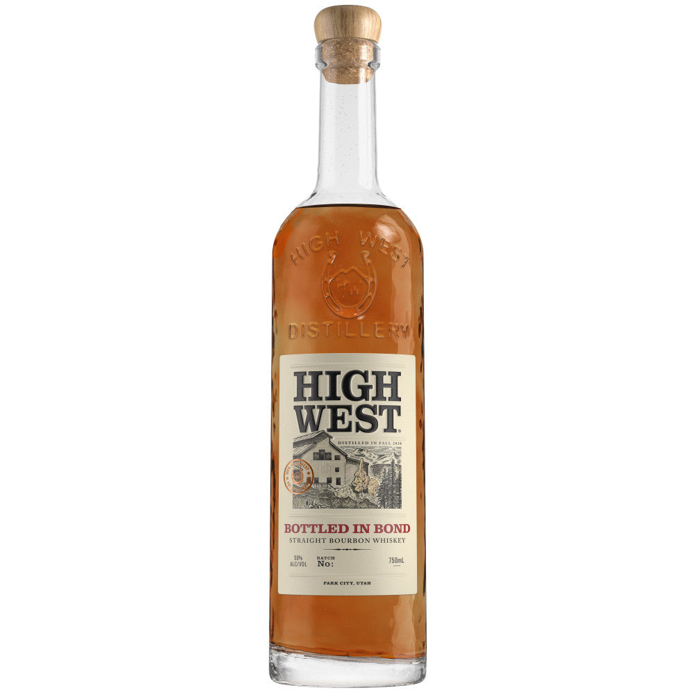 HIGH WEST BOURBON BOTTLED IN BOND UTAH 750ML