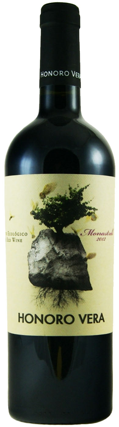 HONORO VERA RED WINE MONASTRELL ORGANIC GRAPES JUMILLA SPAIN 2021 - Remedy Liquor