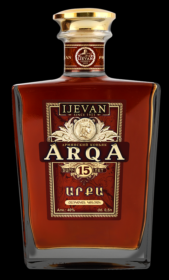 IJEVAN ARQA BRANDY ARMENIA 15YR 750ML - Remedy Liquor