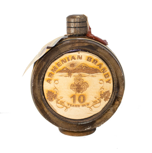 IJEVAN WOODEN BARREL BRANDY ARMENIA 10YR 750ML - Remedy Liquor