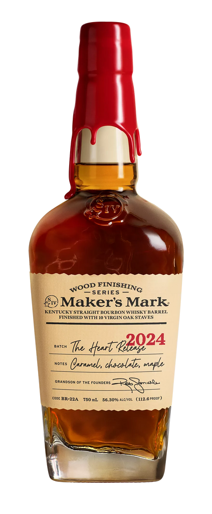 MAKERS MARK BOURBON WOOD FINISHING SERIES THE HEART RELEASE KENTUCKY 750ML