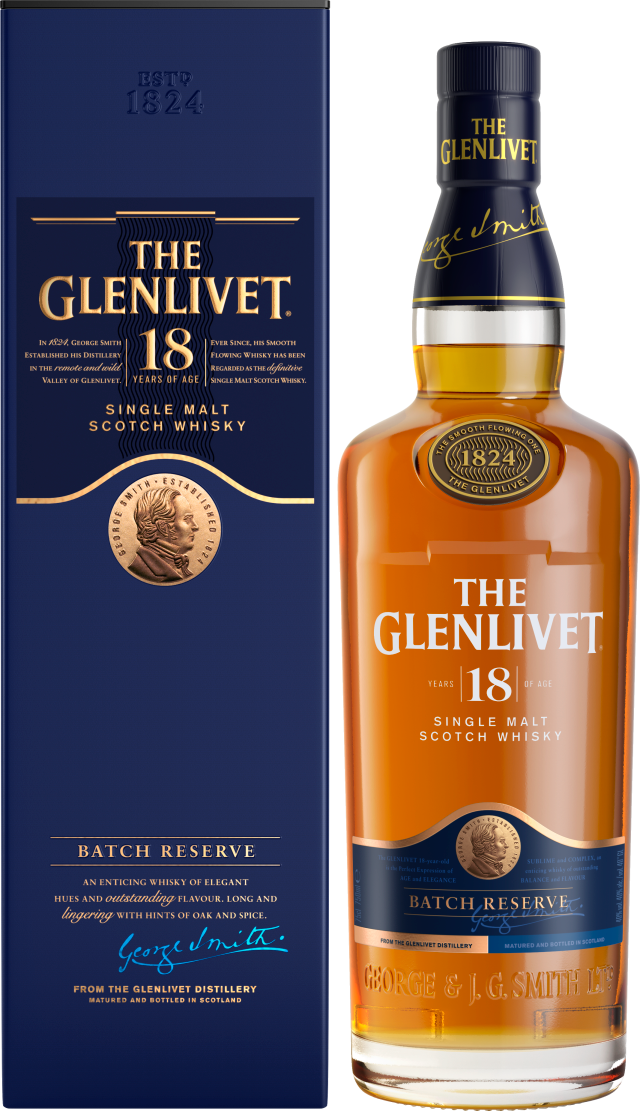 GLENLIVET SCOTCH SINGLE MALT 18YR 750ML - Remedy Liquor