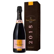 VEUVE CLICQUOT CHAMPAGNE BRUT ROSE FRANCE 2015 WINE