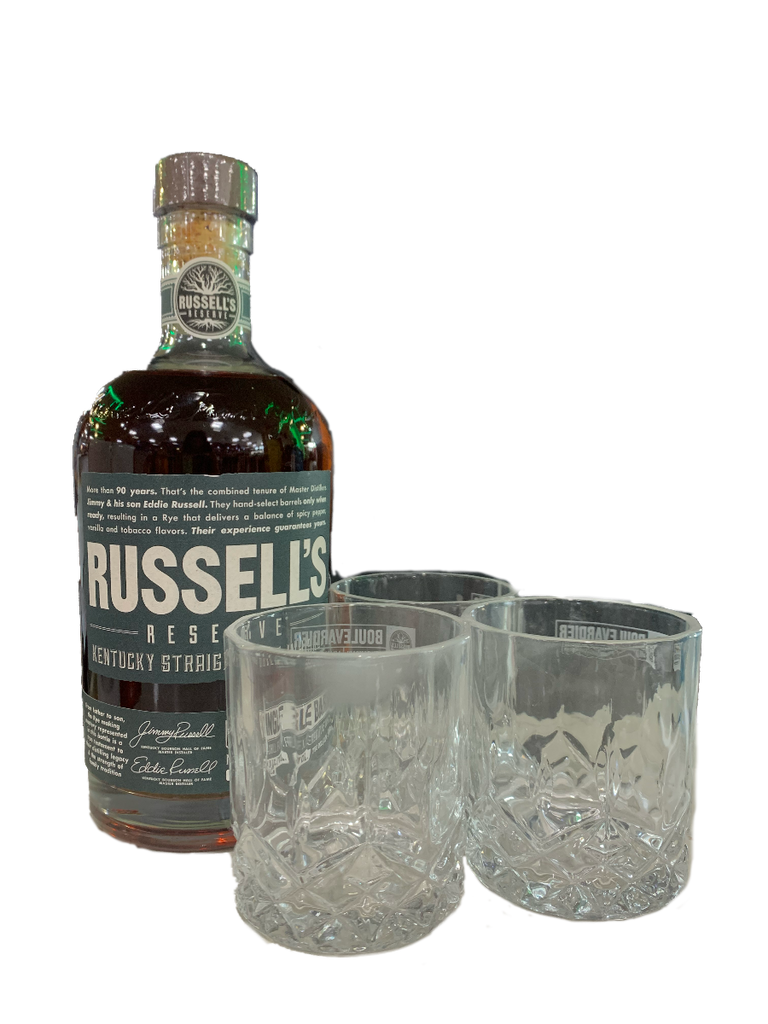 RUSSELLS RESERVE WHISKEY RYE SINGLE BARREL RESERVE KENTUCKY 104PF 750ML- Remedy Liquor