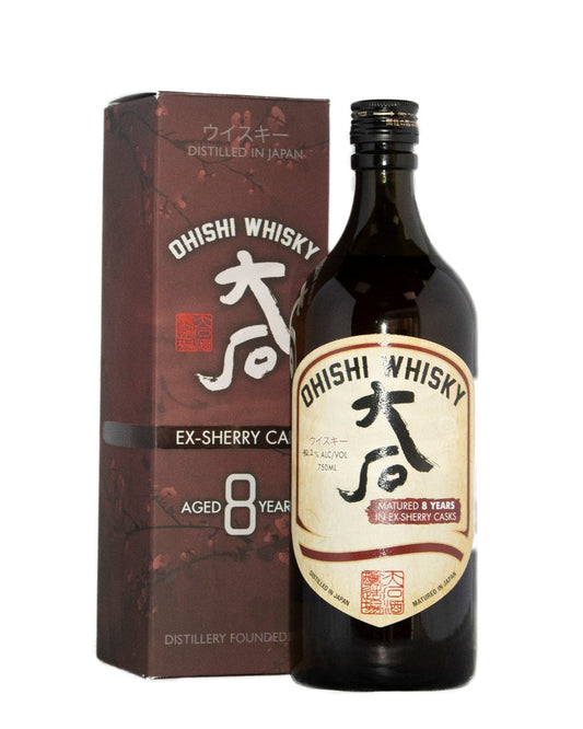 OHISHI WHISKEY EX SHERRY CASK JAPAN 8YR 750ML