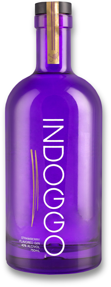 INDOGGO GIN STRAWBERRY FLAVORED 750ML Spirits