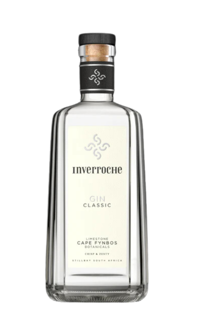 INVERROCHE GIN CLASSIC LIMESTONE CAPE FYNBOS BOTANICALS SOUTH AFRICA 750ML