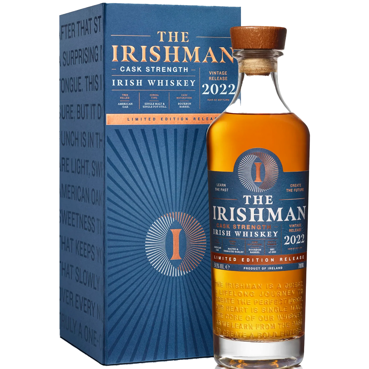 THE IRISHMAN WHISKEY CASK STRENGTH VINTAGE RELEASE 2022 IRISH 750ML LIQ