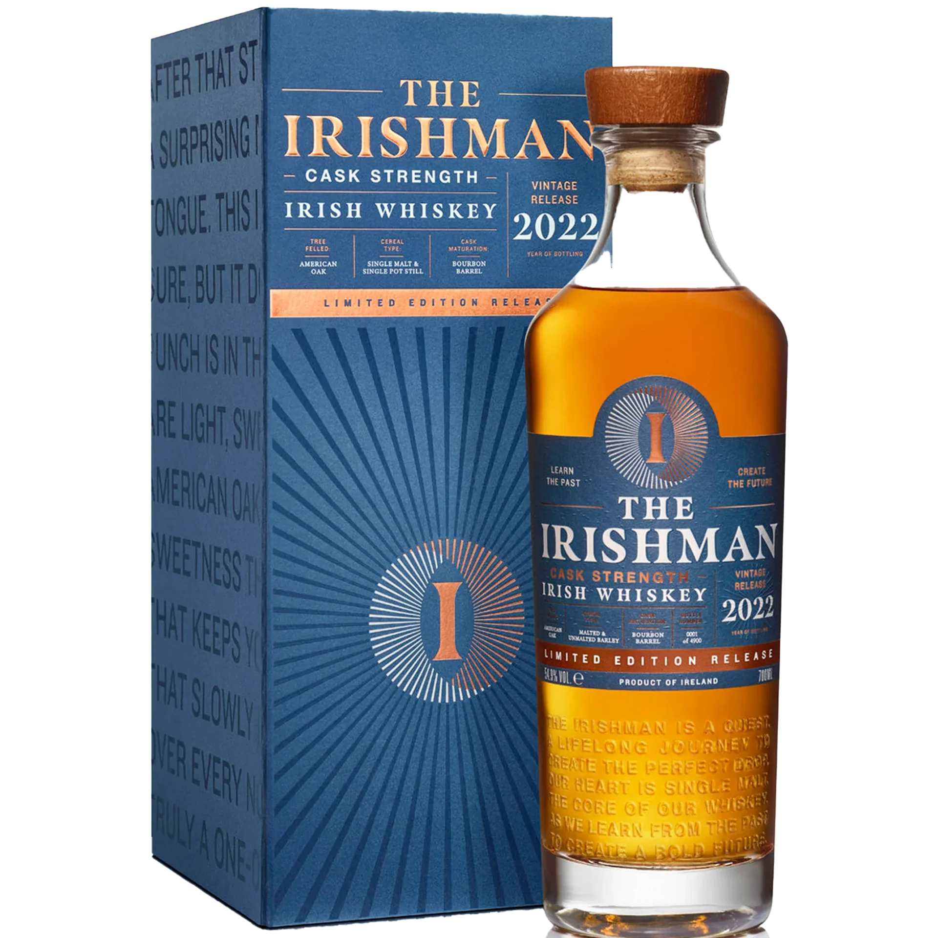 THE IRISHMAN WHISKEY CASK STRENGTH VINTAGE RELEASE 2022 IRISH 750ML LIQ