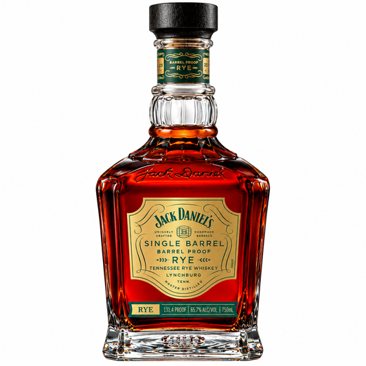 JACK DANIELS WHISKEY RYE PRIVATE SINGLE BARREL PROOF TENNESSEE 130PF 750ML LIQ