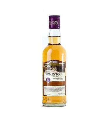 TOMINTOUL SCOTCH SINGLE MALT SPEYSIDE 10YR 750ML