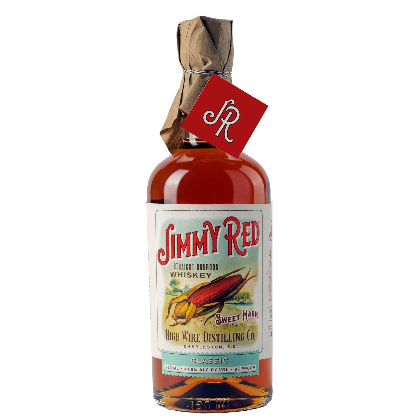 JIMMY RED BOURBON STRAIGHT SOUTH CAROLINA 750ML