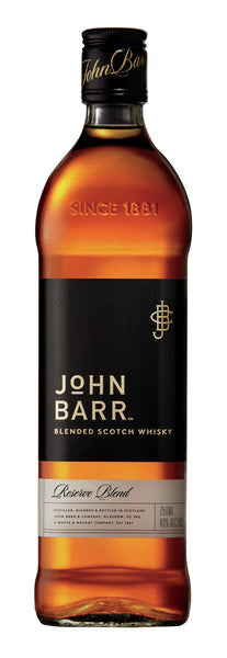 JOHN BARR BLACK BLENDED SCOTCH WHISKY 750ML
