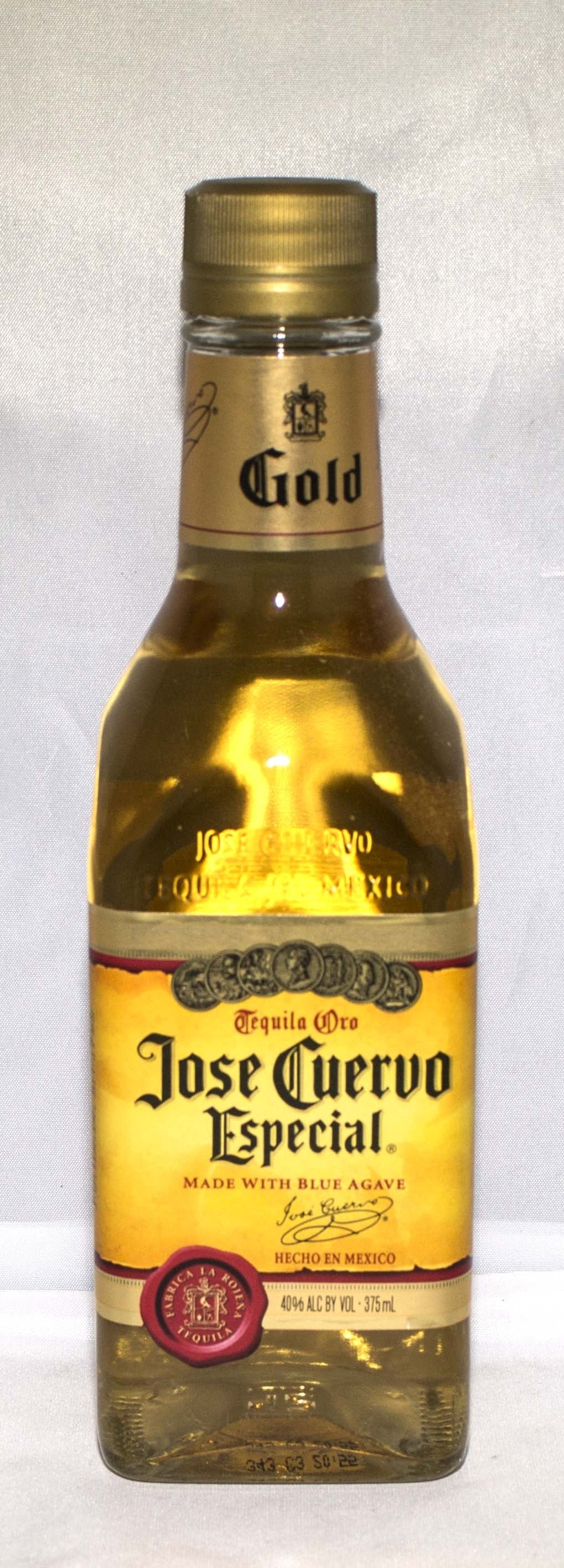JOSE CUERVO ESPECIAL TEQUILA GOLD 375ML