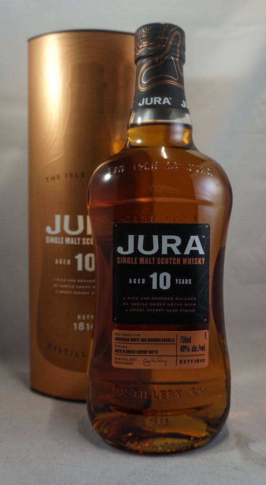 JURA SCOTCH SINGLE MALT ORIGIN 10YR 750ML - Remedy Liquor