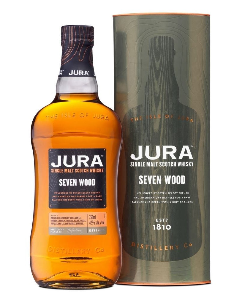 JURA SCOTCH SINGLE MALT SEVEN WOOD 84PF 750ML Spirits