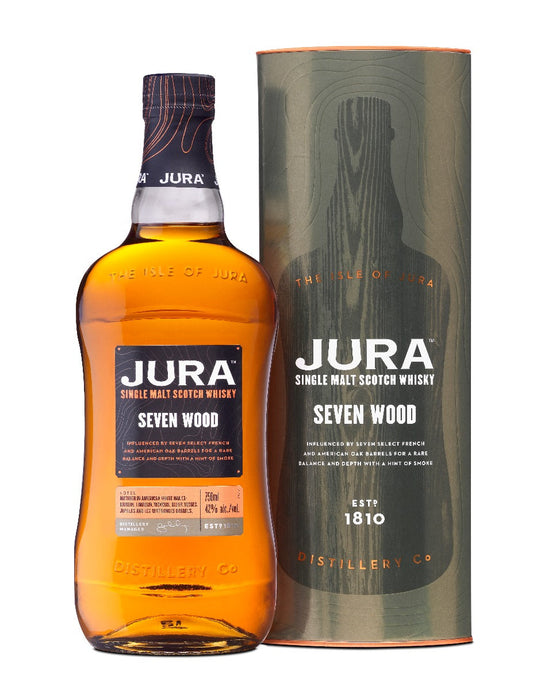 JURA SCOTCH SINGLE MALT SEVEN WOOD 84PF 750ML