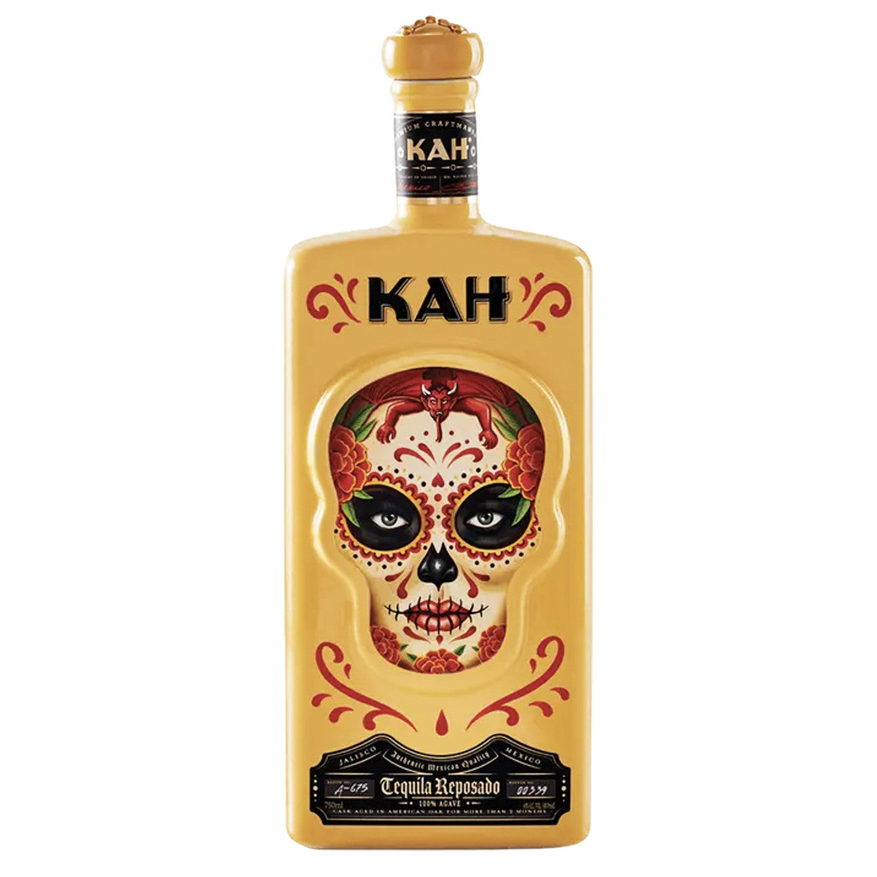 KAH TEQUILA REPOSADO 750ML