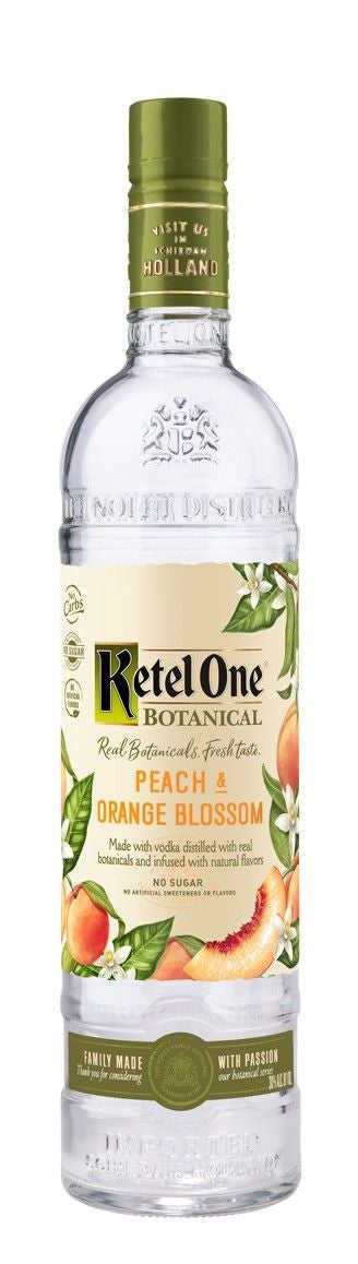 KETEL ONE BOTANICAL VODKA PEACH & ORANGE BLOSSOM 750ML Spirits