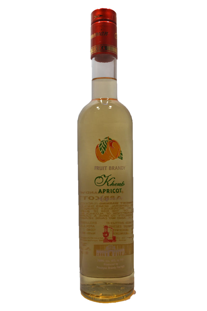 KHENT FRUIT BRANDY APRICOT ARMENIAN 750ML