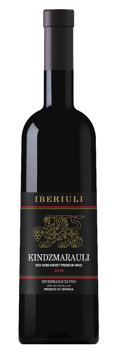 IBERIULI KINDZMARAULI RED SEMI SWEET WINE GEORGIA NV