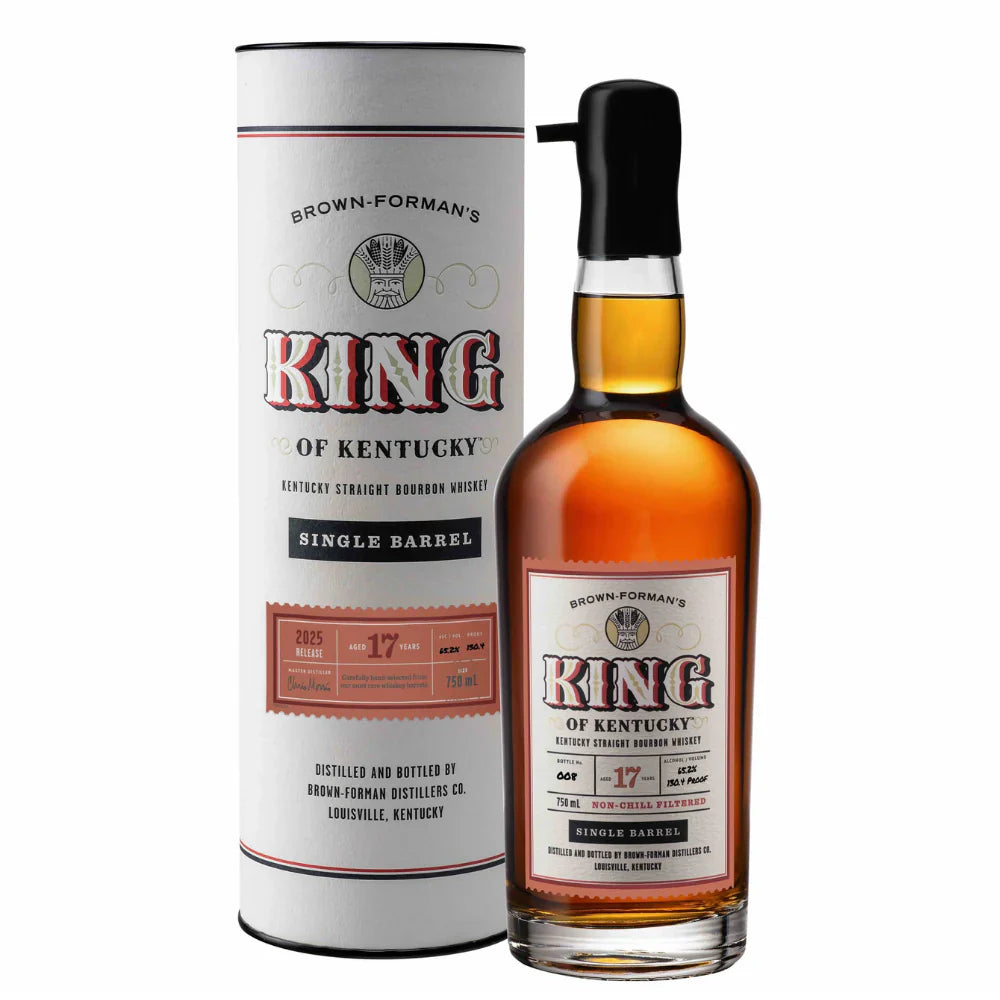 KING OF KENTUCKY BOURBON SINGLE BARREL 2025 EDITION KENTUCKY 17YR 750ML