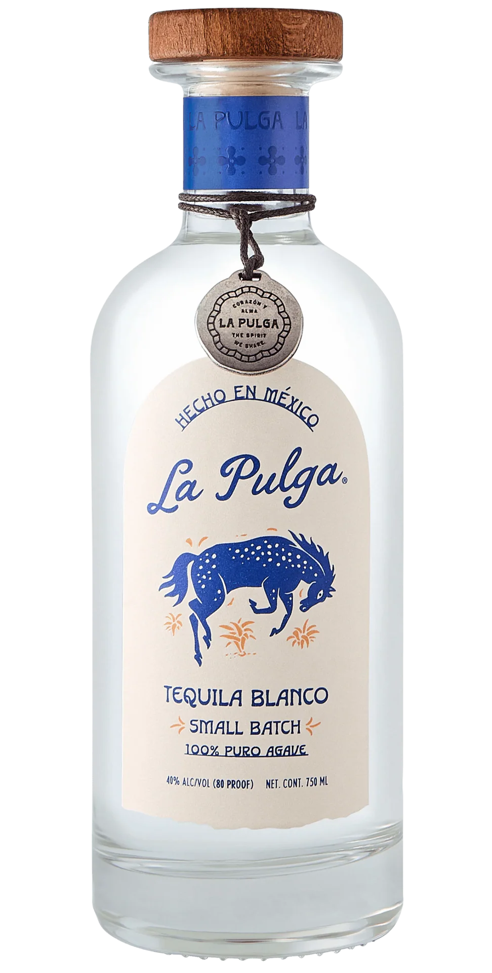 LA PULGA TEQUILA BLANCO 750ML LIQ