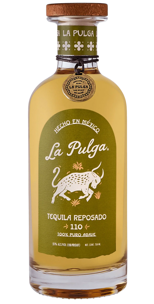 LA PULGA TEQUILA REPOSADO 110PF 750ML LIQ