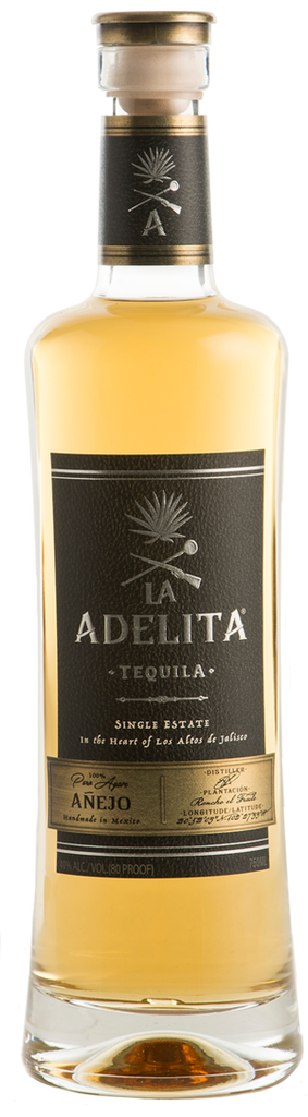 LA ADELITA TEQUILA SINGLE ESTATE ANEJO 750ML