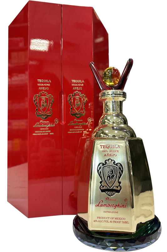 LAMBORGHINI TEQUILA ANEJO WITH GIFT BOX 750ML