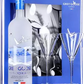 GREY GOOSE VODKA FRANCE GIFT PK W/ 2 GLASSES 750ML