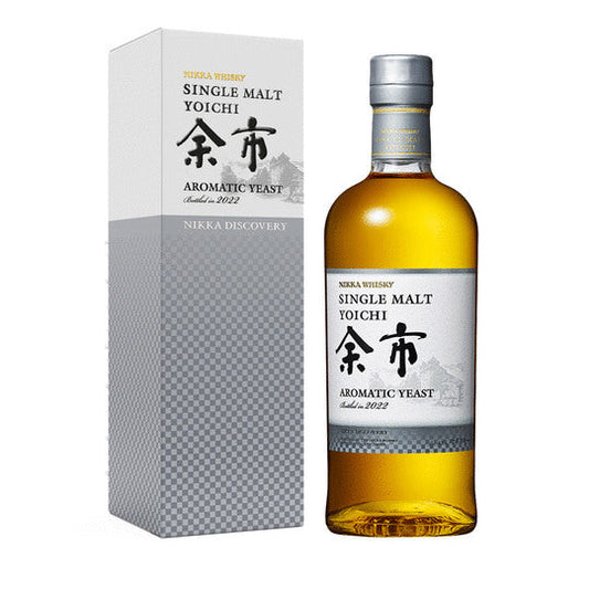 NIKKA WHISKY YOICHI SINGLE MALT AROMATIC YEAST BOTTLED IN 2022 JAPAN 750ML