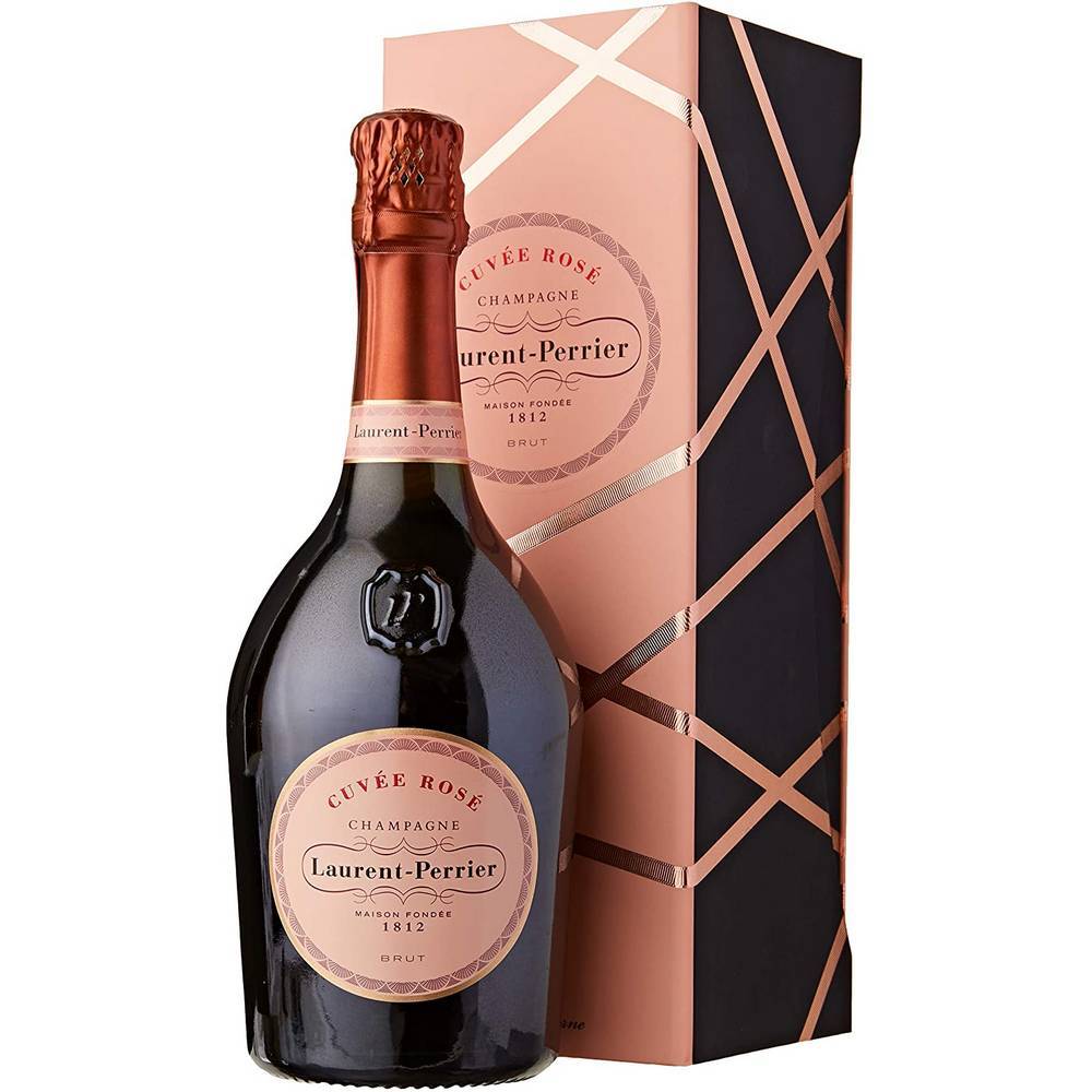 LAURENT PERRIER CHAMPAGNE BRUT CUVEE ROSE FRANCE IN BOX 750ML - Remedy Liquor