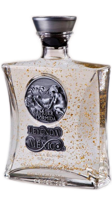 LEYENDA DE MEXICO TEQUILA BLANCO WITH GOLD FLAKES 750ML - Remedy Liquor