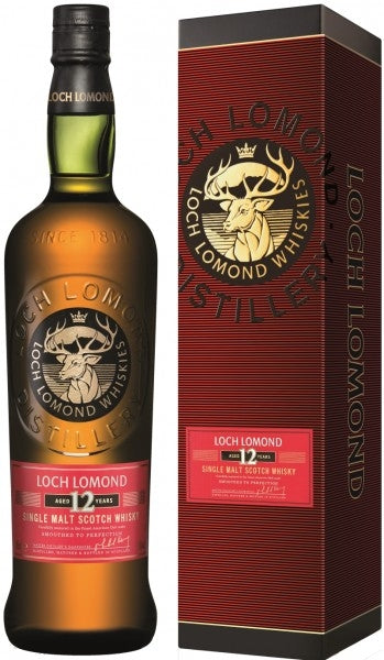 LOCH LOMOND SCOTCH SINGLE MALT 12YR 750ML Spirits