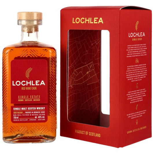 LOCHLEA SCOTCH SINGLE EX GRENACHE WINE CASK SINGLE MALT CASK STRENGTH 700ML LIQ