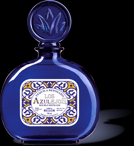 LOS AZULEJOS TEQUILA REPOSADO 750ML