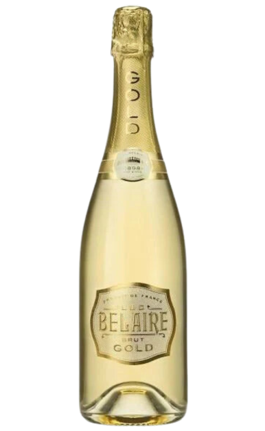 LUC BELAIRE BRUT GOLD SPARKLING WINE FRANCE 750ML