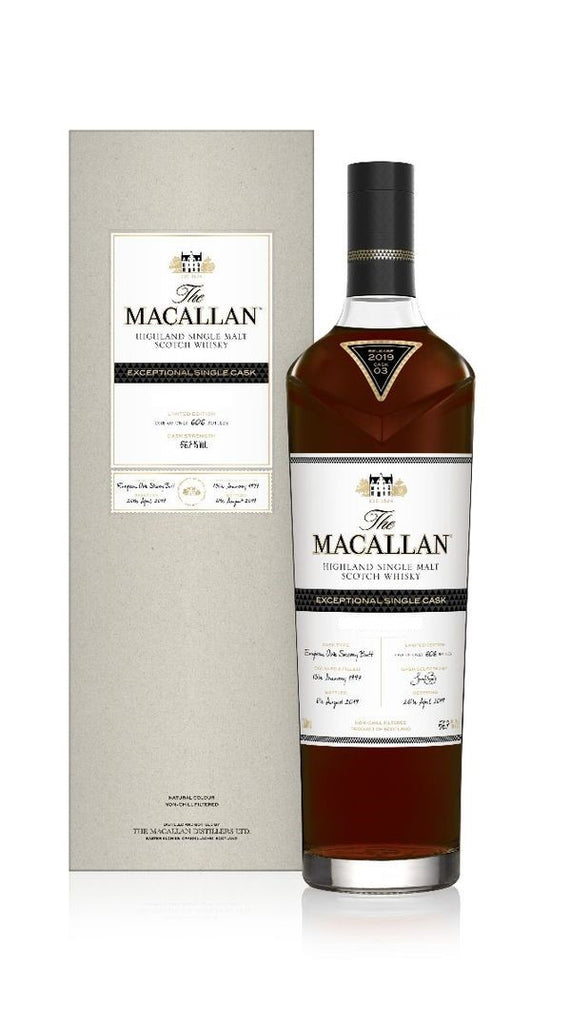 MACALLAN SCOTCH EXCEPTIONAL SINGLE CASK 2020/ESH-13921/03 LIMITED EDITION 750ML - Remedy Liquor