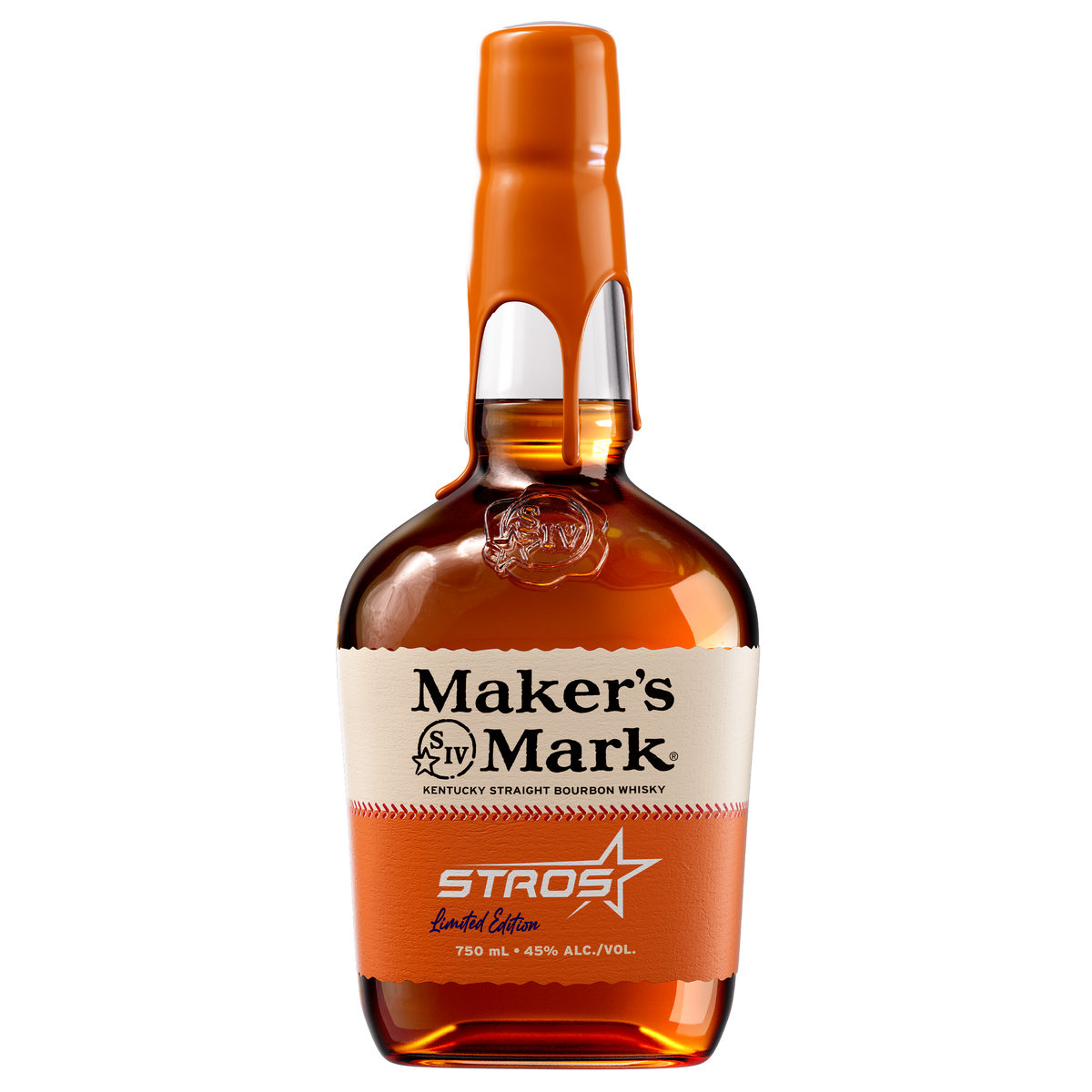 MAKERS MARK BOURBON STRAIGHT LIMITED HOUSTON ASTROS EDITION KENTUCKY 750ML LIQ