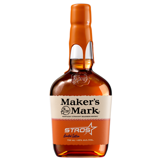 MAKERS MARK BOURBON STRAIGHT LIMITED HOUSTON ASTROS EDITION KENTUCKY 750ML LIQ