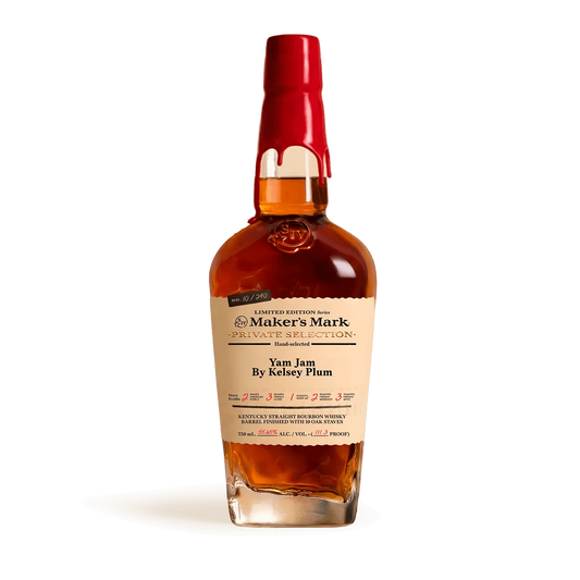 MAKERS MARK BOURBON PRIVATE KELSEY PLUM "YAM JAM" SELECT KENTUCKY 750ML